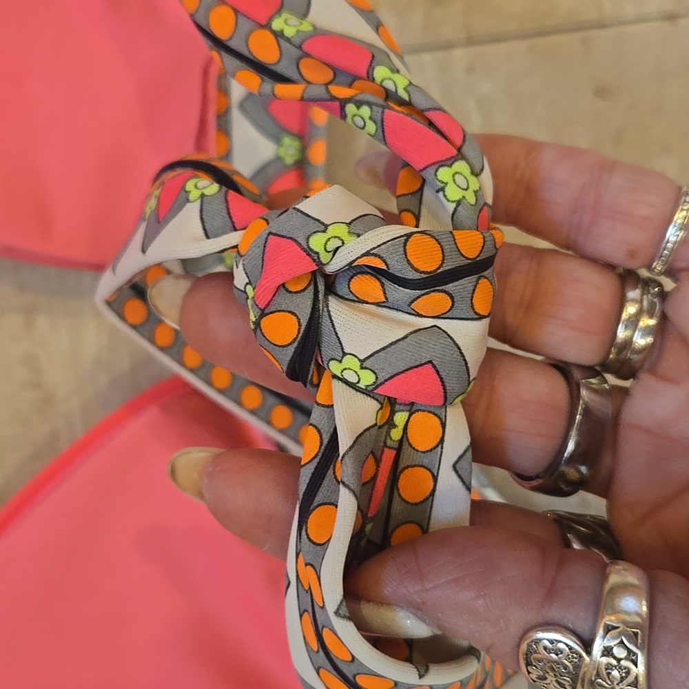 Victoria's Secret Mandala Print Tie Bikini Top - Picture 7 of 10